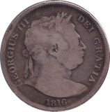 1816 HALFCROWN ( FINE ) - HALFCROWN - Cambridgeshire Coins