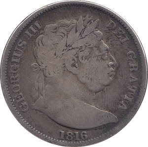 1816 HALFCROWN ( FINE ) - Halfcrown - Cambridgeshire Coins