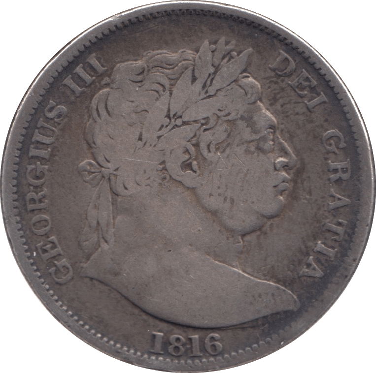 1816 HALFCROWN ( FINE ) - Halfcrown - Cambridgeshire Coins