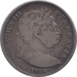 1816 HALFCROWN ( FINE ) - Halfcrown - Cambridgeshire Coins
