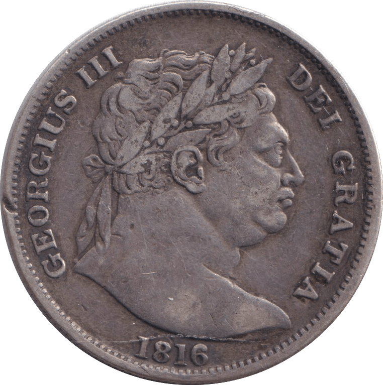 1816 HALFCROWN ( GF ) - HALFCROWN - Cambridgeshire Coins