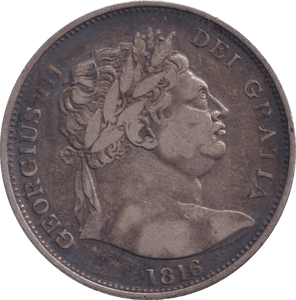 1816 HALFCROWN ( VF ) - HALFCROWN - Cambridgeshire Coins