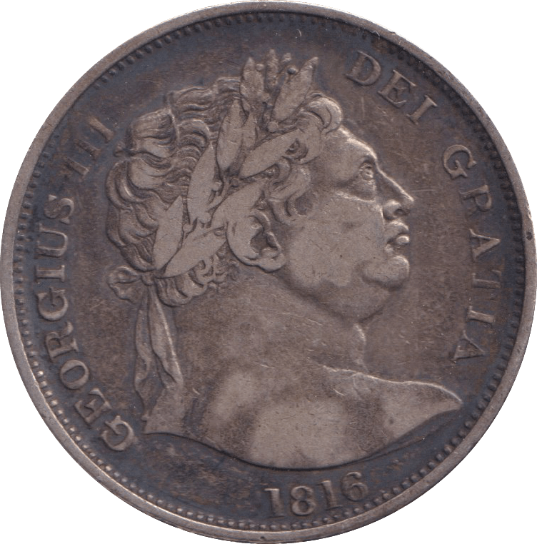 1816 HALFCROWN ( VF ) - HALFCROWN - Cambridgeshire Coins
