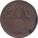 1816 HALFPENNY TOKEN CANADA - HALFPENNY TOKEN - Cambridgeshire Coins