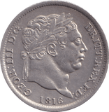 1816 SHILLING ( AUNC ) - SHILLING - Cambridgeshire Coins