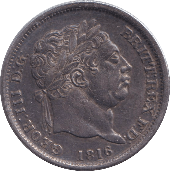 1816 SHILLING ( AUNC ) - SHILLING - Cambridgeshire Coins