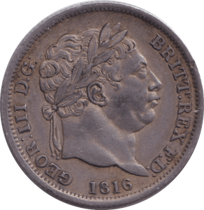 1816 SHILLING ( EF ) 5 - SHILLING - Cambridgeshire Coins