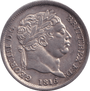 1816 SHILLING ( EF ) - SHILLING - Cambridgeshire Coins