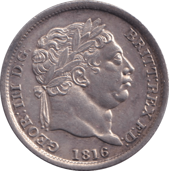 1816 SHILLING ( EF ) - SHILLING - Cambridgeshire Coins