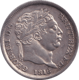 1816 SHILLING ( EF ) - SHILLING - Cambridgeshire Coins