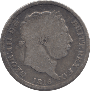 1816 SHILLING ( FAIR ) - SHILLING - Cambridgeshire Coins
