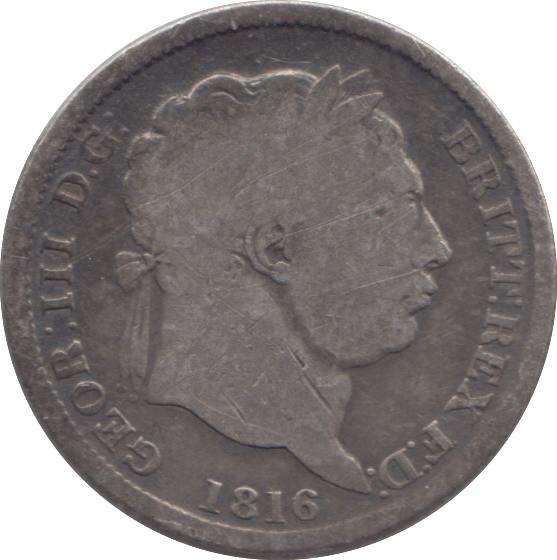 1816 SHILLING ( FAIR ) - SHILLING - Cambridgeshire Coins