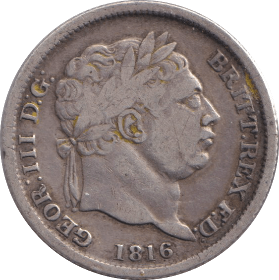 1816 SHILLING ( FINE ) - SHILLING - Cambridgeshire Coins