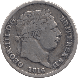 1816 SHILLING ( FINE ) - Shilling - Cambridgeshire Coins