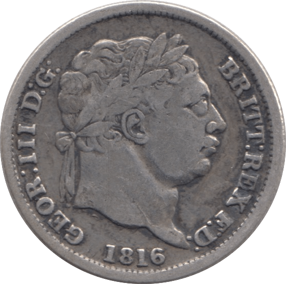 1816 SHILLING ( FINE ) - Shilling - Cambridgeshire Coins