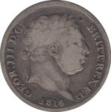 1816 SHILLING ( FINE ) - SHILLING - Cambridgeshire Coins