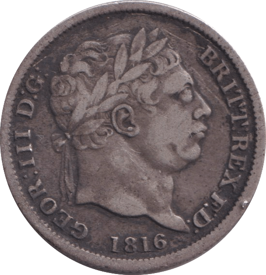 1816 SHILLING ( GVF ) - SHILLING - Cambridgeshire Coins