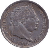 1816 SHILLING ( GVF ) - SHILLING - Cambridgeshire Coins