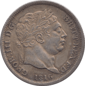 1816 SHILLING ( GVF ) - Shilling - Cambridgeshire Coins