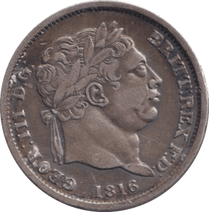 1816 SHILLING ( GVF ) - Shilling - Cambridgeshire Coins