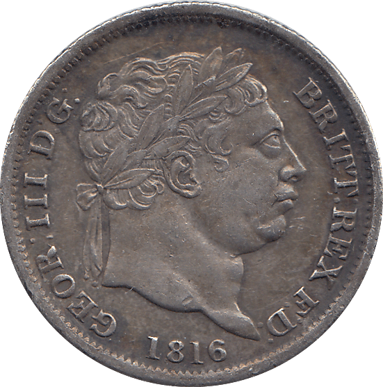 1816 SHILLING ( GVF ) - WORLD COINS - Cambridgeshire Coins