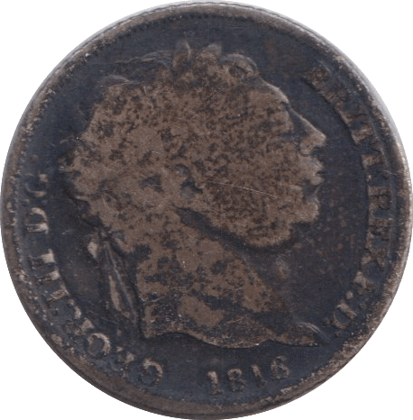 1816 SHILLING ( NF ) - SHILLING - Cambridgeshire Coins