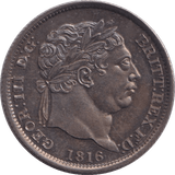 1816 SHILLING ( UNC ) - SHILLING - Cambridgeshire Coins