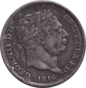 1816 SHILLING ( VF ) 5 - SHILLING - Cambridgeshire Coins