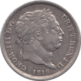 1816 SHILLING ( VF ) - SHILLING - Cambridgeshire Coins