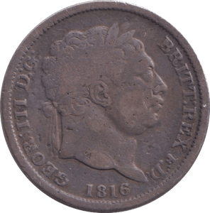 1816 SHILLING ( VF ) - Shilling - Cambridgeshire Coins