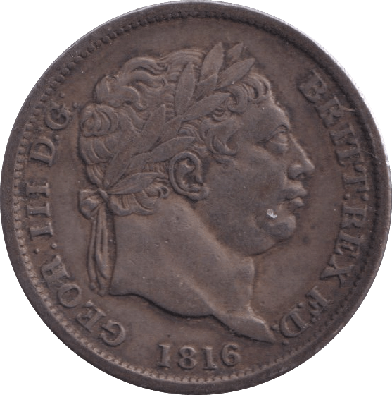 1816 SHILLING ( VF ) - SHILLING - Cambridgeshire Coins