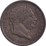 1816 SHILLING ( VF ) - SHILLING - Cambridgeshire Coins
