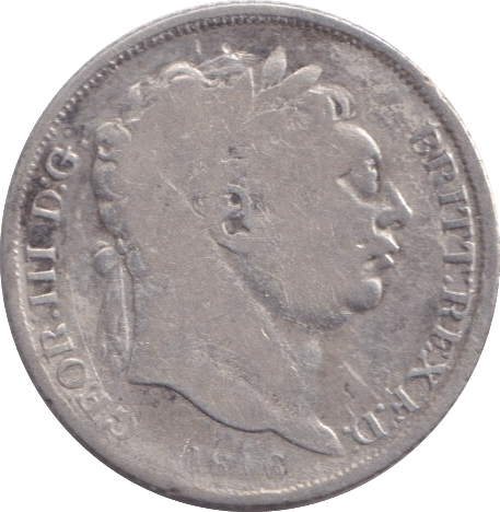 1816 SIXPENCE ( FINE ) - SIXPENCE - Cambridgeshire Coins