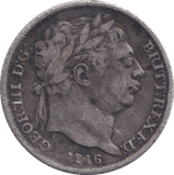 1816 SIXPENCE ( FINE ) - SIXPENCE - Cambridgeshire Coins