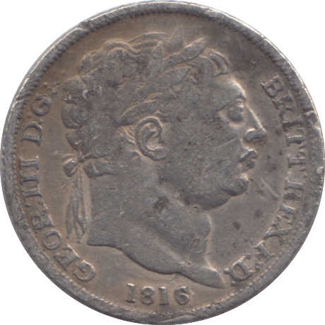 1816 SIXPENCE ( GF ) - SIXPENCE - Cambridgeshire Coins