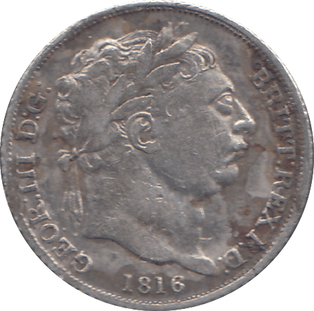 1816 SIXPENCE ( GF ) - SIXPENCE - Cambridgeshire Coins