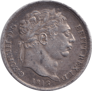 1816 SIXPENCE ( GVF ) - SIXPENCE - Cambridgeshire Coins