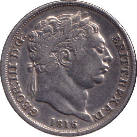 1816 SIXPENCE ( GVF ) - SIXPENCE - Cambridgeshire Coins