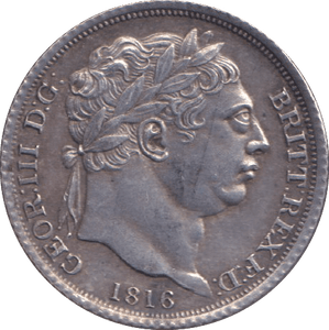 1816 SIXPENCE ( GVF ) - SIXPENCE - Cambridgeshire Coins