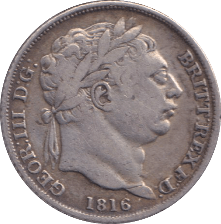 1816 SIXPENCE ( GVF ) - SIXPENCE - Cambridgeshire Coins