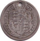 1816 SIXPENCE ( NF ) HOLED - SIXPENCE - Cambridgeshire Coins