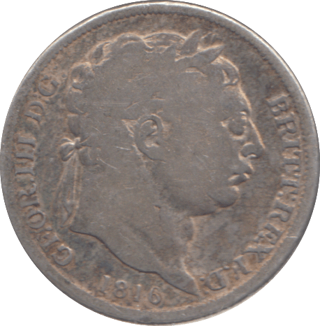 1816 SIXPENCE ( NF ) - SIXPENCE - Cambridgeshire Coins