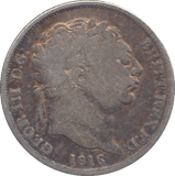 1816 SIXPENCE ( NF ) - SIXPENCE - Cambridgeshire Coins