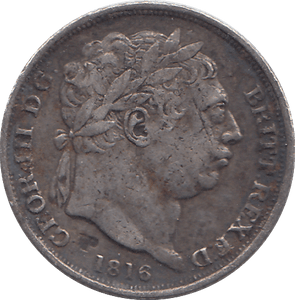 1816 SIXPENCE ( VF) - WORLD COINS - Cambridgeshire Coins