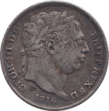 1816 SIXPENCE ( VF) - WORLD COINS - Cambridgeshire Coins