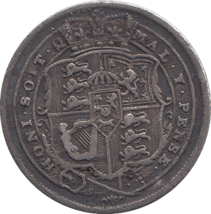 1816 SIXPENCE ( VF) - WORLD COINS - Cambridgeshire Coins