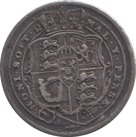 1816 SIXPENCE ( VF) - WORLD COINS - Cambridgeshire Coins
