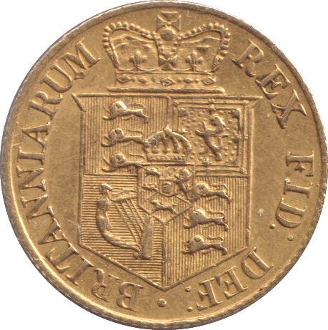 1817 GOLD HALF SOVEREIGN ( AUNC ) - HALF SOVEREIGN - Cambridgeshire Coins