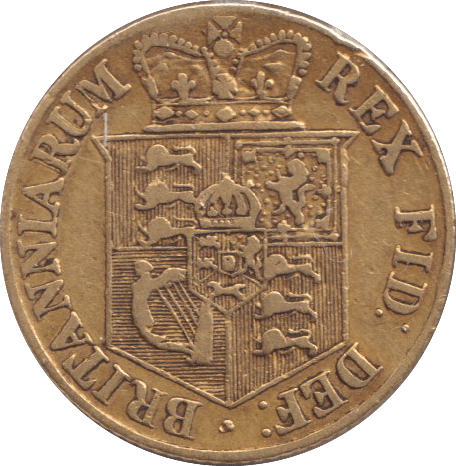 1817 GOLD HALF SOVEREIGN ( FINE ) - HALF SOVEREIGN - Cambridgeshire Coins