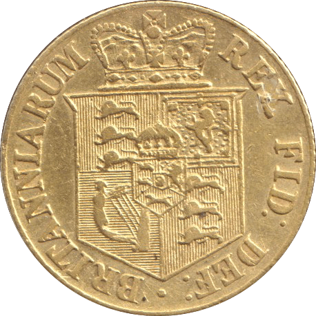 1817 GOLD HALF SOVEREIGN ( GVF ) - HALF SOVEREIGN - Cambridgeshire Coins